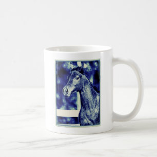 Mug Art numérique Bleu Arabe