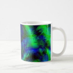 Mug art numérique Cool Abstrait moderne Motif