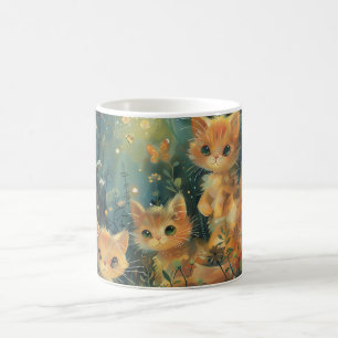 Mug Art numérique Cute Kittens