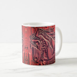 Mug Art numérique du cheval de carrousel