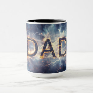 Mug art numérique "Papa"