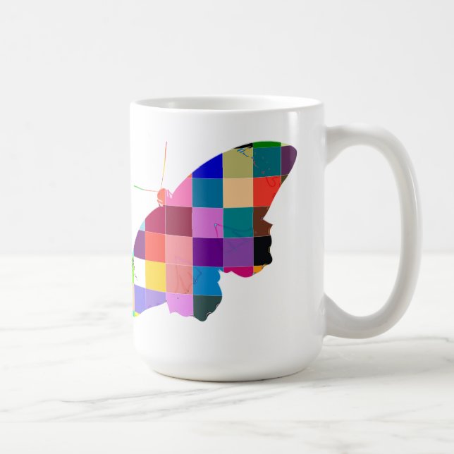Mug Art papillon (Droite)