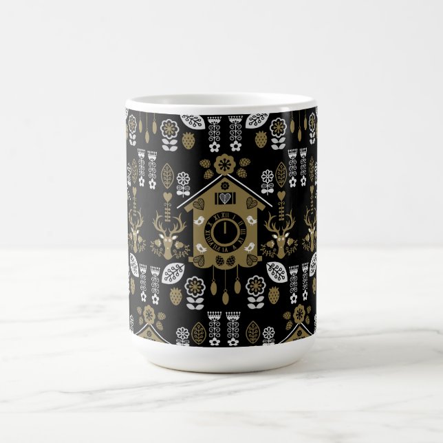 Mug Art populaire allemand Bauernmalerei (Centre)