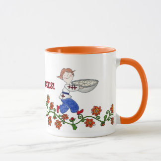 Mug Art populaire d'Ukrainien de garçon de Perogie