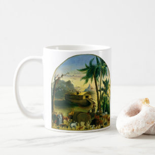 Mug Art populaire victorien vintage, Arche de Noé par 