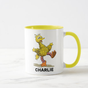 Mug Art rétro personnalisé Gros Oiseau