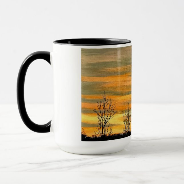 Mug Art solstice d'hiver Imprimer Musique (Gauche)