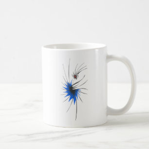Mug Art tribal abstrait coloré de coccinelle Tattoo