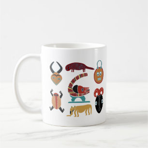 Mug art tribal africain Abstrait