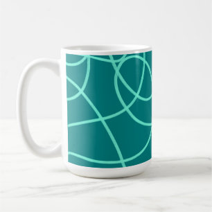 Mug Art turquoise