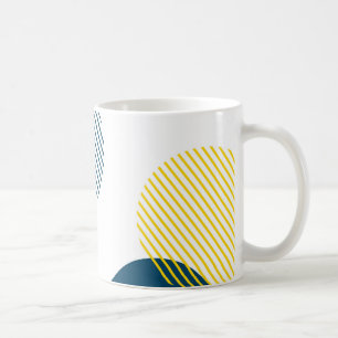 Mug Art urbain abstrait moderne, simple, minimal et te