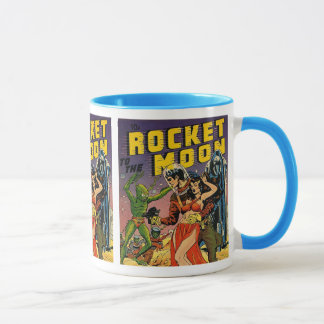 Mug Art vintage de couverture de bande dessinée de Sci