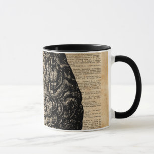 Mug Art vintage de dictionnaire d'illustration