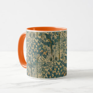 Mug Art vintage Nouveau Macaw Motif par Walter Crane