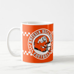 Mug Artesia Bulldogs Football Médaillon