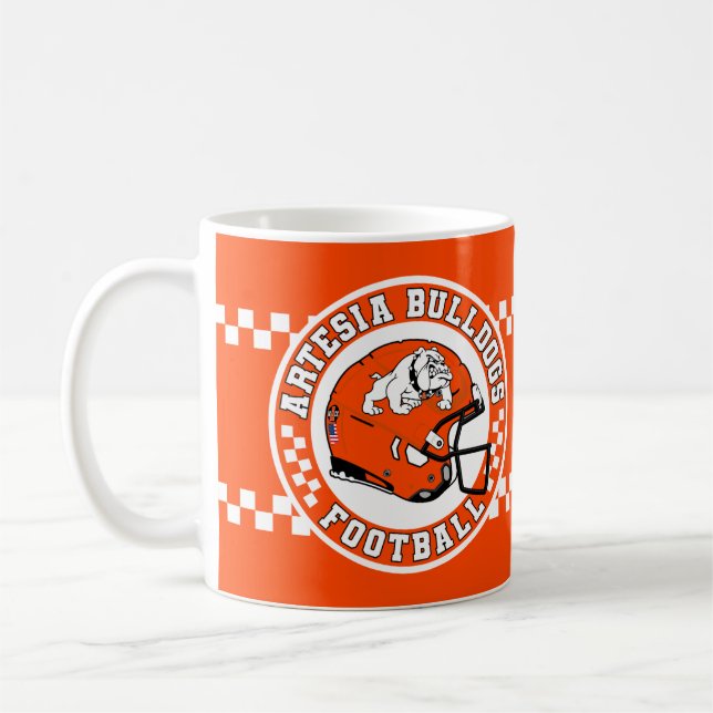 Mug Artesia Bulldogs Football Roundel (Gauche)