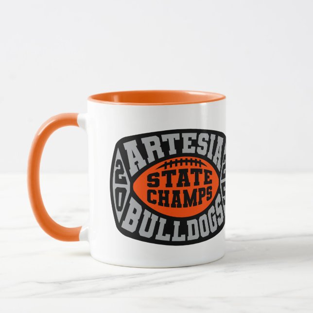 Mug Artesia Bulldogs "State Champs" (Gauche)