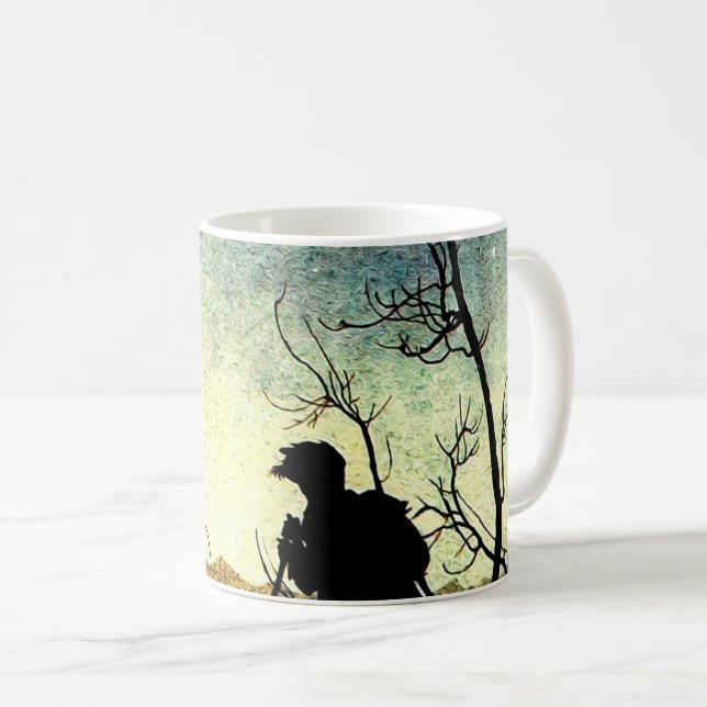 Mug Arthur Rackham Illustration Comus Starry Night (Devant droit)