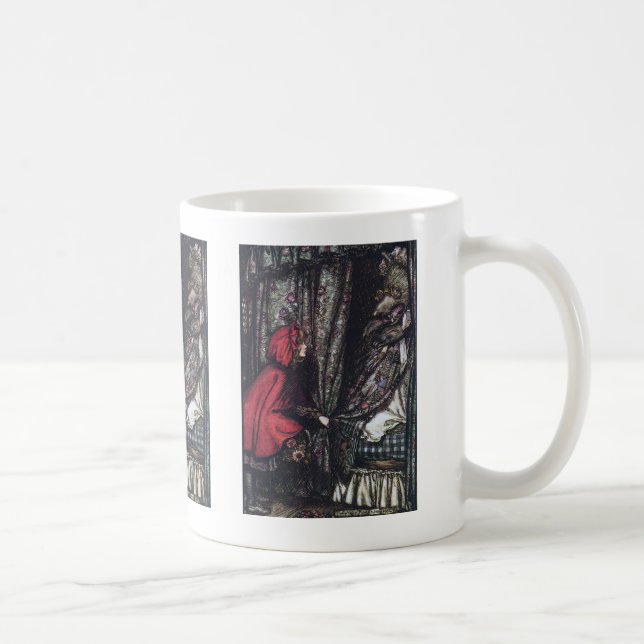 Mug Arthur Rackham , “ Little Red Riding Hood ” (Droite)