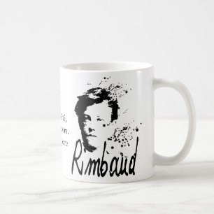 Mug Arthur Rimbaud Bonne Pensée du Matin Poem