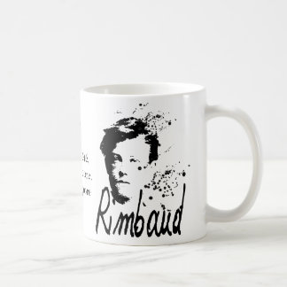 Mug Arthur Rimbaud Bonne Pensée du Matin Poem