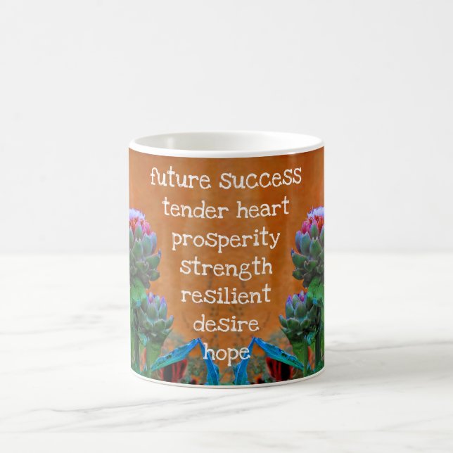 Mug Artichoke Flower-mug (Centre)