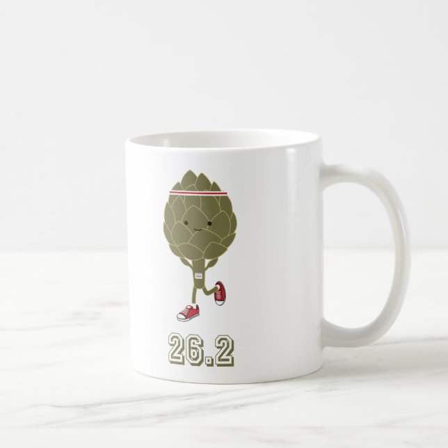 Mug Artichoke Runner, 26.2 (Droite)