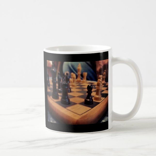 Mug Article de cadeau d'échiquier (Droite)