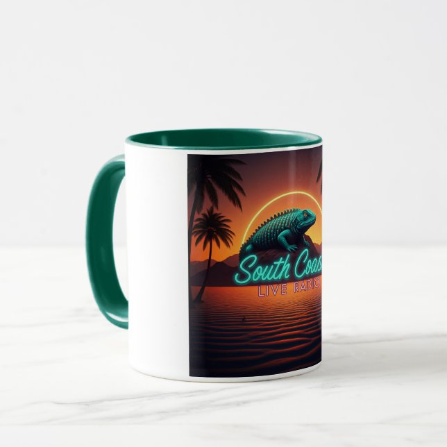 Mug Articles de maison de South Coast Live Radio (Devant gauche)