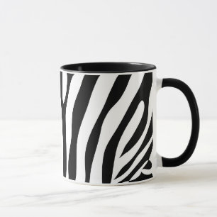 Mug Articles de multiple de motif de zèbre