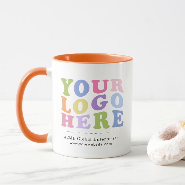 Mug Articles promotionnels Pas de minimum, Ajouter vot (Avec donut)