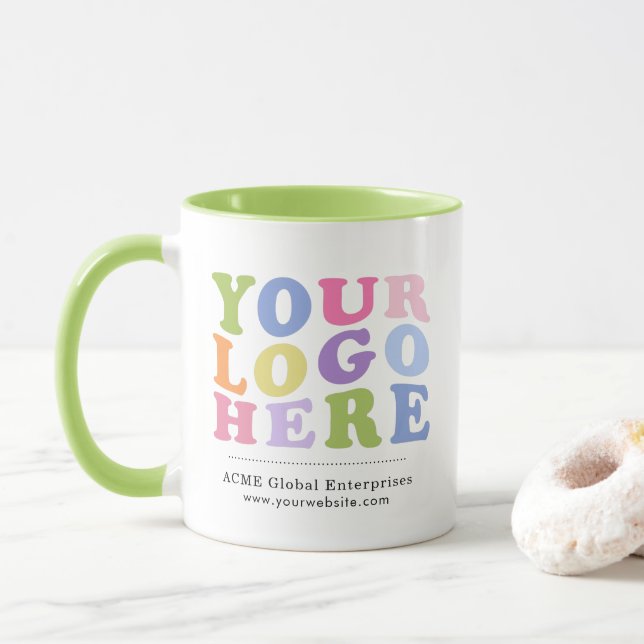 Mug Articles promotionnels Pas de minimum, Ajouter vot (Avec donut)