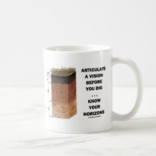 Mug Articulez une vision avant que vous creusiez… des