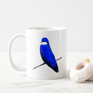 Mug Artisan Arbre Bleu Arbre Aiguille
