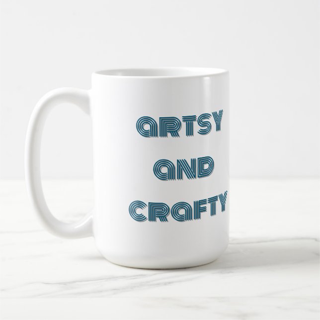 Mug artisanal, artisanat, artisanat (Gauche)
