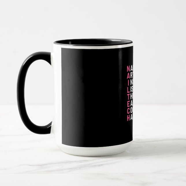 Mug Artiste à ongles Inspirer (Gauche)