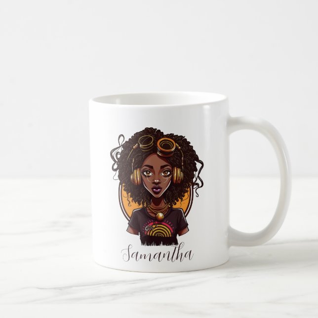 Mug Artiste Afro femme (Droite)