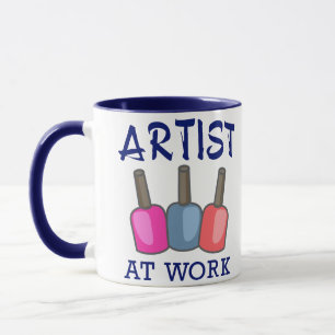 Mug Artiste au travail