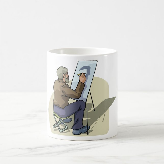Mug Artiste Au Travail (Créateur téléchargé)