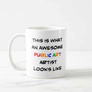 Mug artiste d'art public, génial