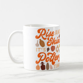 Mug Artiste de céramique de poterie Levez-vous et bril