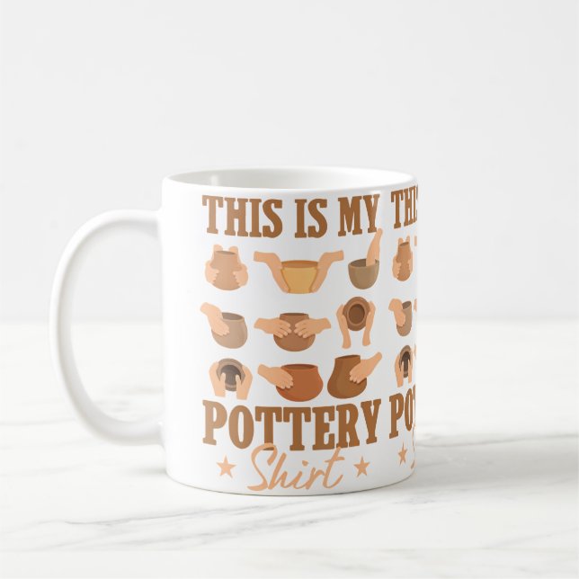 Mug Artiste de poterie en argile (Gauche)