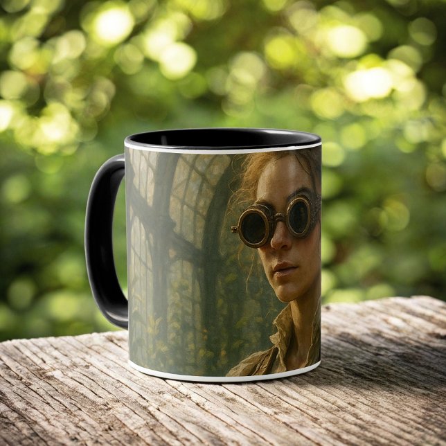 Mug Artiste jardinier steampunk victorien (Créateur téléchargé)