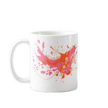 Artiste rose Jaune Splash