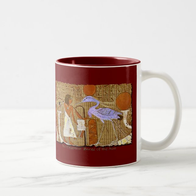 Mug artistique égyptien antique sur le thème EGYPT (Droit)