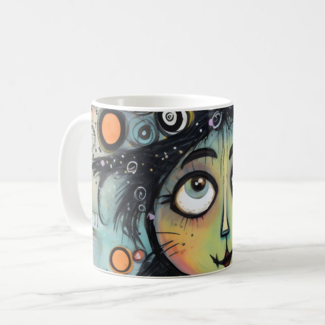 Mug ArtLady 9 Charmante et en détresse (Devant gauche)