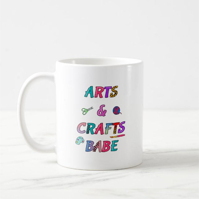 Mug Arts et artisanat Babe (Gauche)