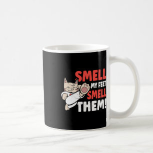 Mug Arts Martiaux Chat Sentez Mes Pieds Sentez-Les ! F