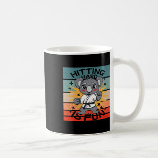 Mug Arts martiaux de karaté de koala dessin animé éner