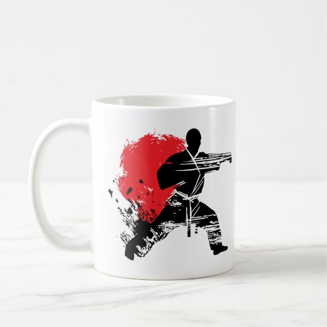 Mug Arts martiaux Karate Combat Combat (Gauche)